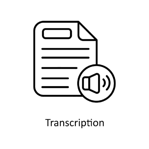 Audio/Video Transcription icon